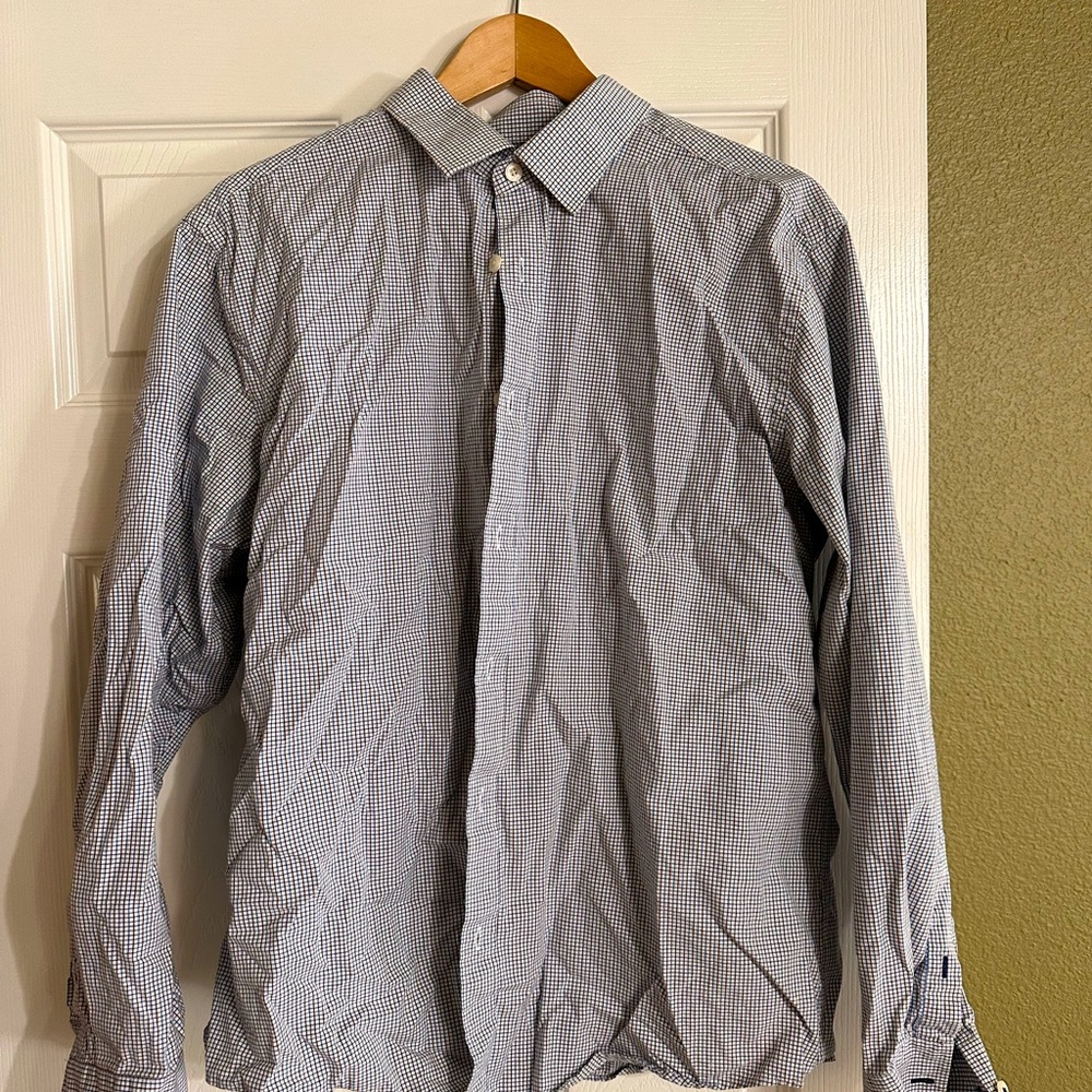 Untuckit casual shirt.